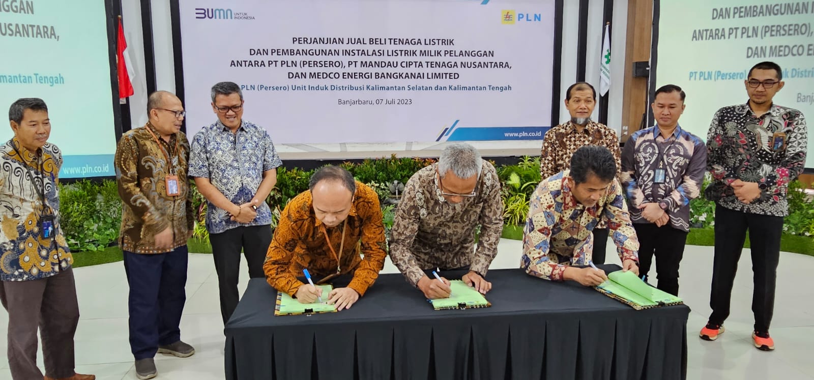 Dukung Mitigasi Gas Rumah Kaca Medco Energi Dan Pln Teken Perjanjian