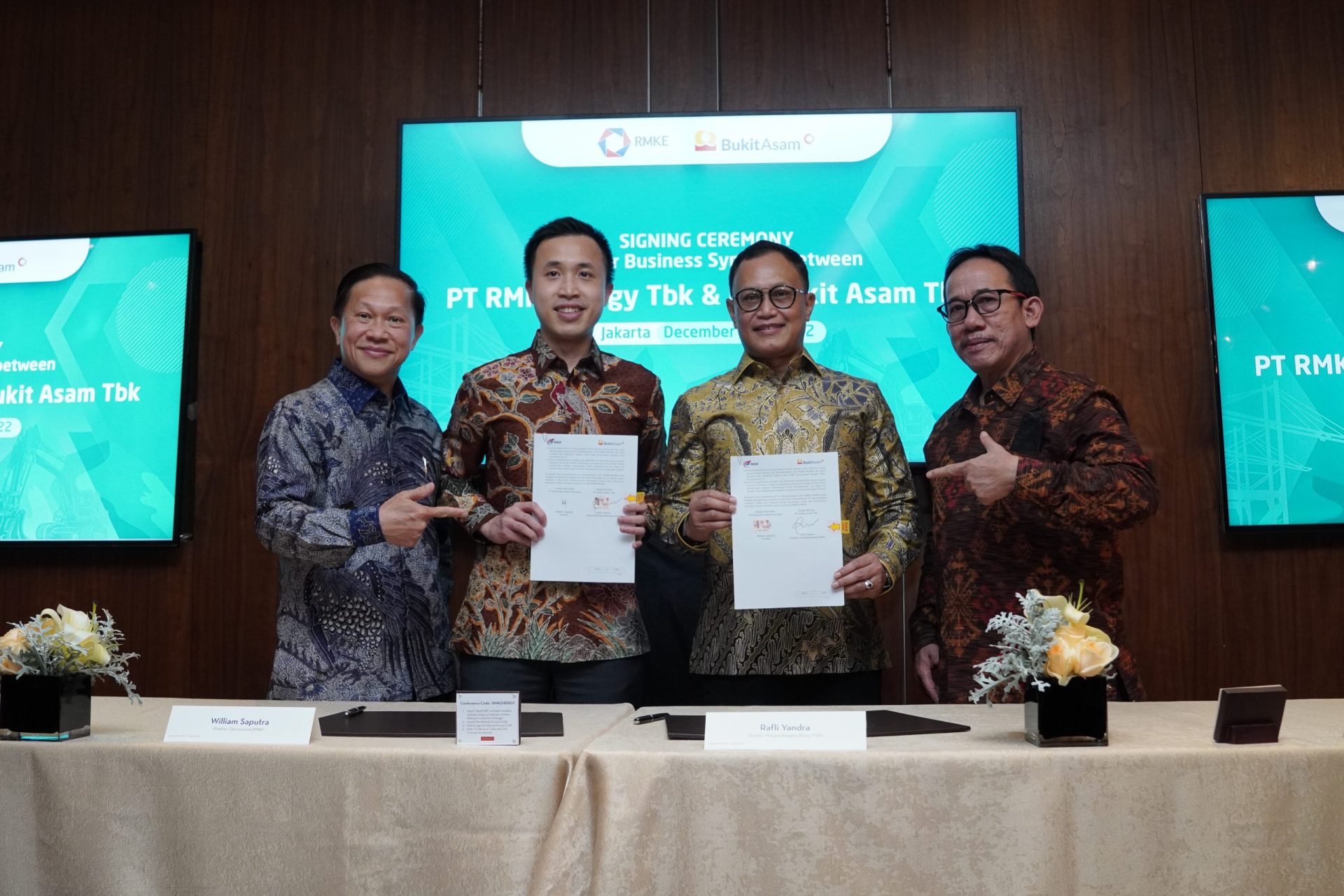 RMK Energy Kolaborasi Dengan PTBA Garap Pengangkutan 2,5 Juta Ton Batu ...