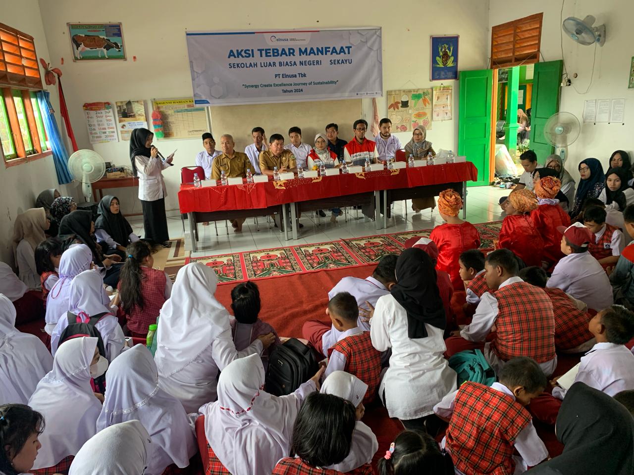 Elnusa Dukung Pengembangan Sdm Sahabat Istimewa Dan Lingkungan Berkelanjutan Di Jambi Merang